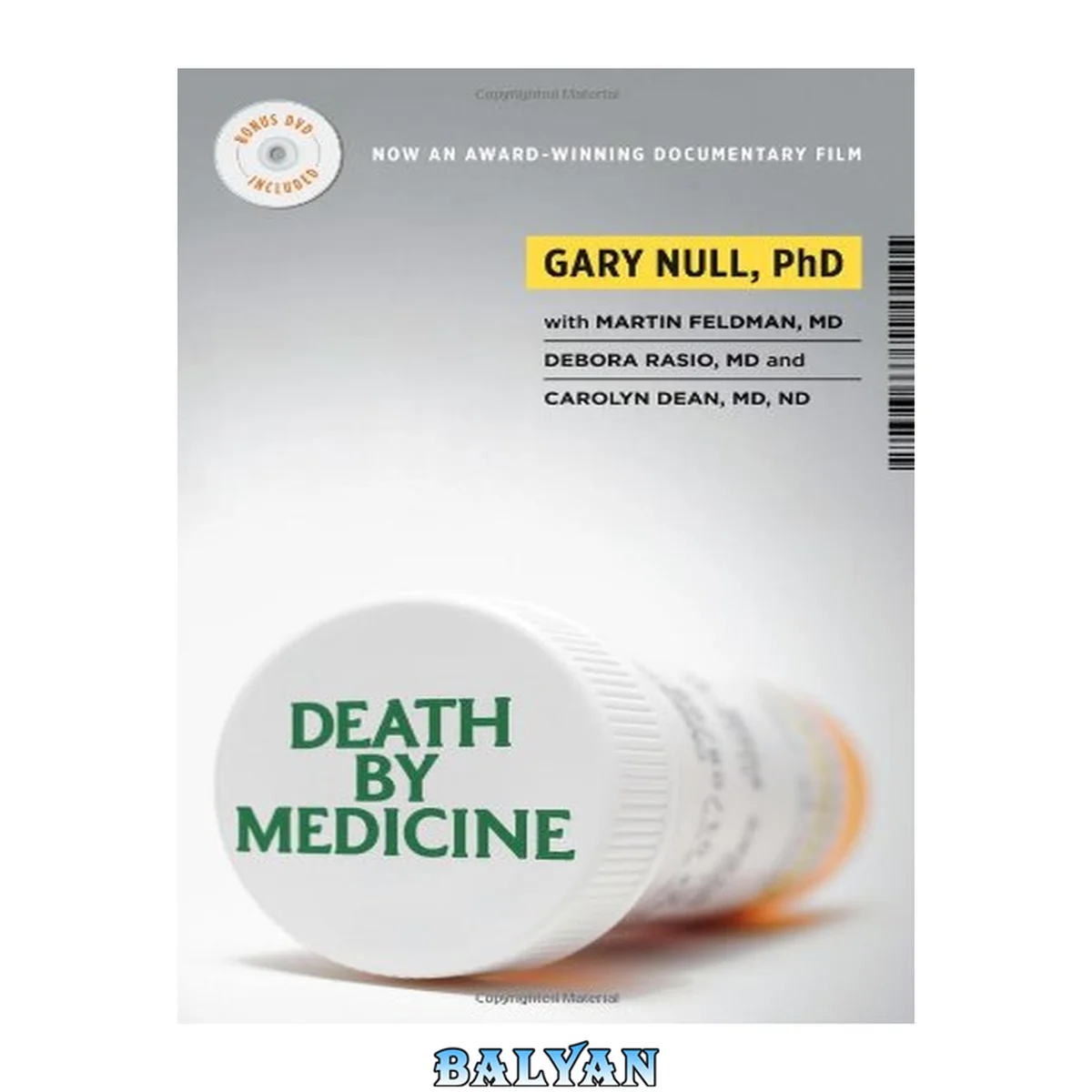جلد کتاب Death by Medicine