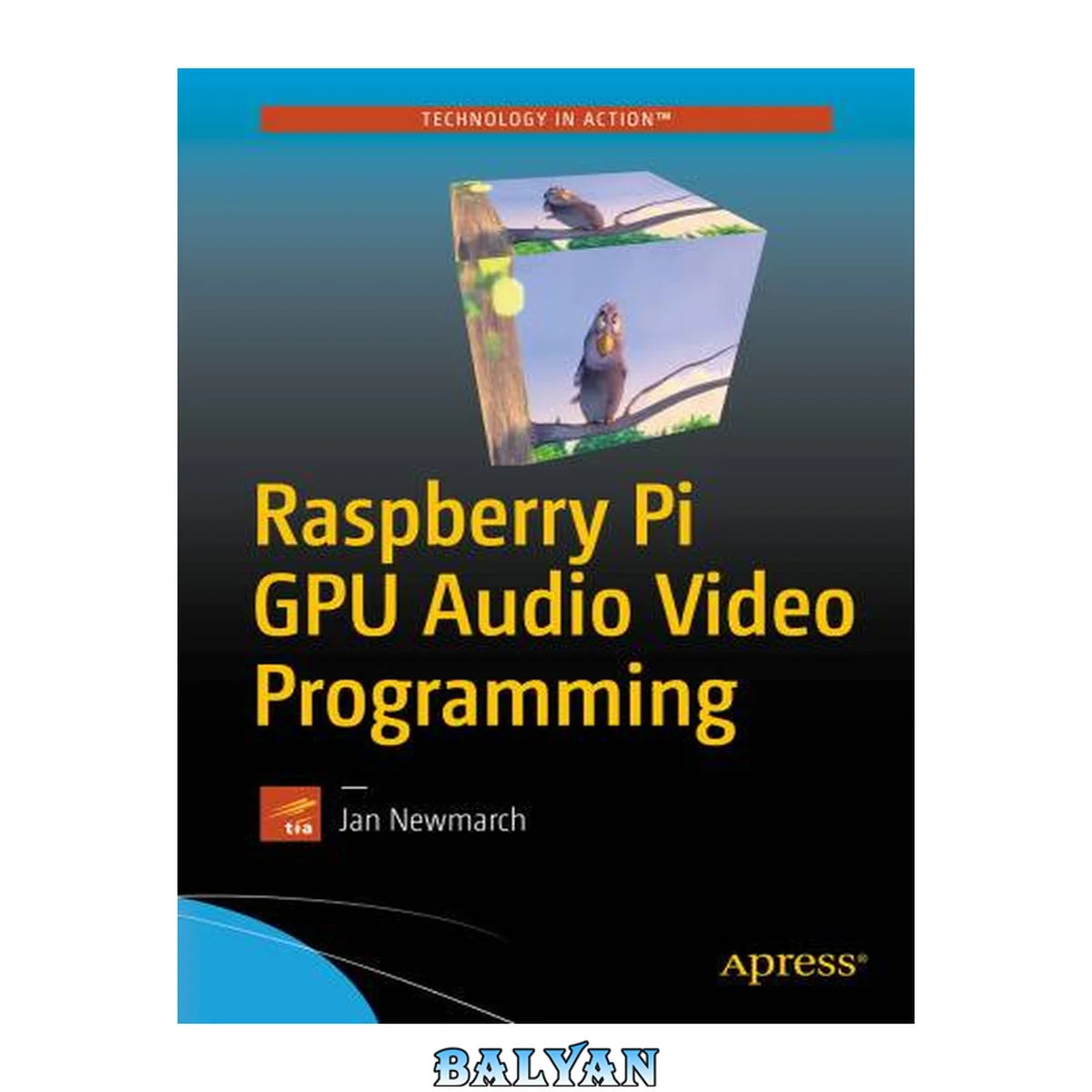 جلد کتاب Raspberry Pi GPU Audio Video Programming