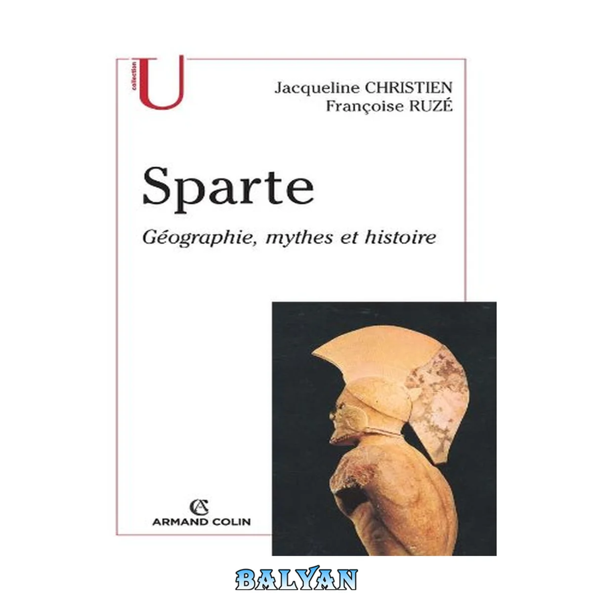 جلد کتاب Sparte : géographie, mythes et histoire