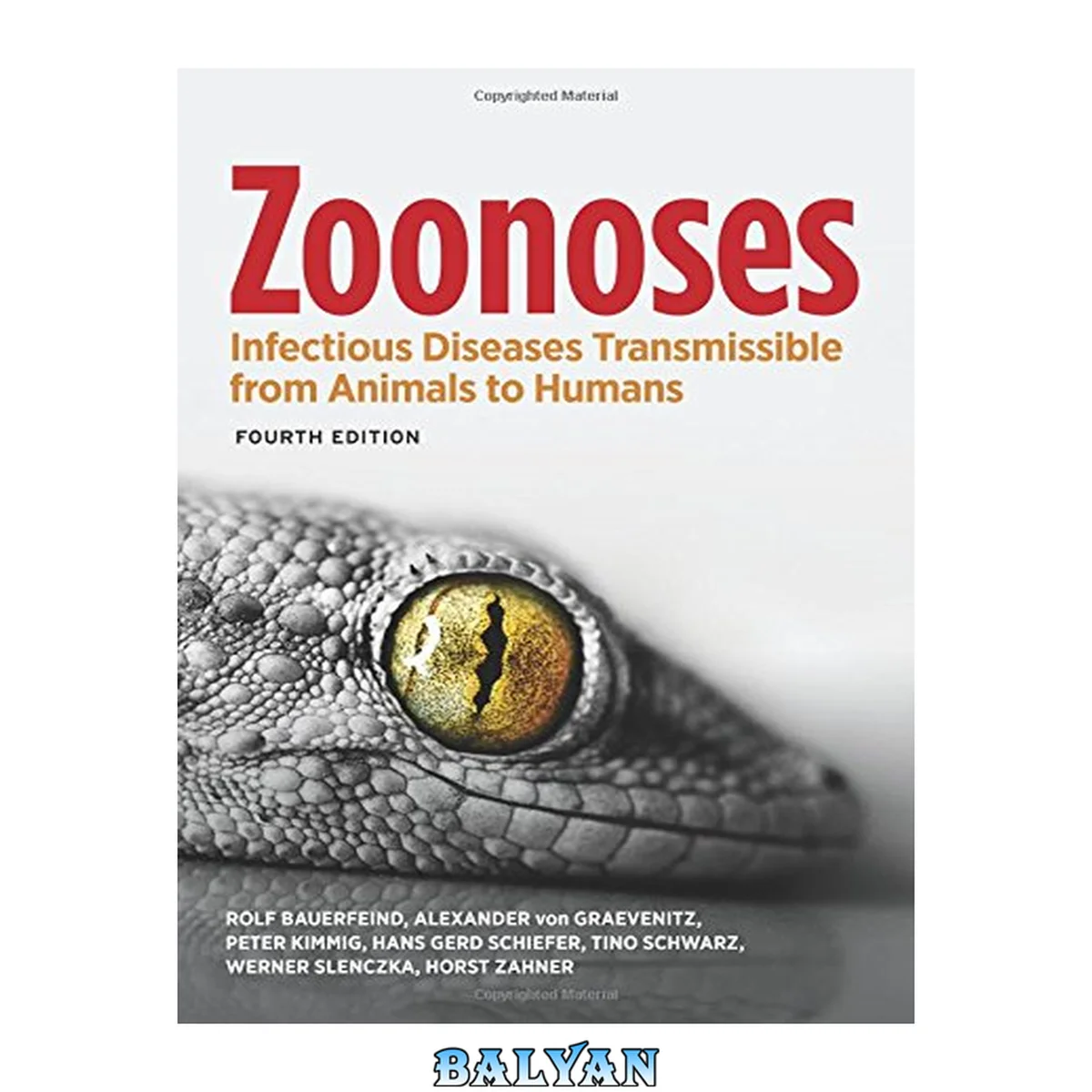 جلد کتاب Zoonoses: infectious diseases transmissible from animals to humans - 4. edición