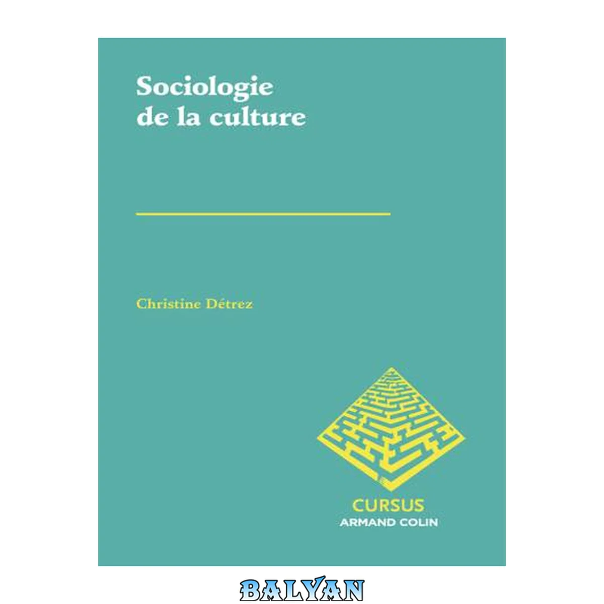 جلد کتاب Sociologie de la culture