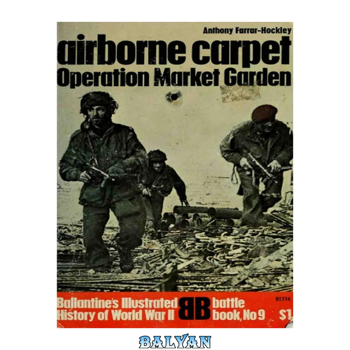جلد کتاب Airborne Carpet  Operation Market Garden