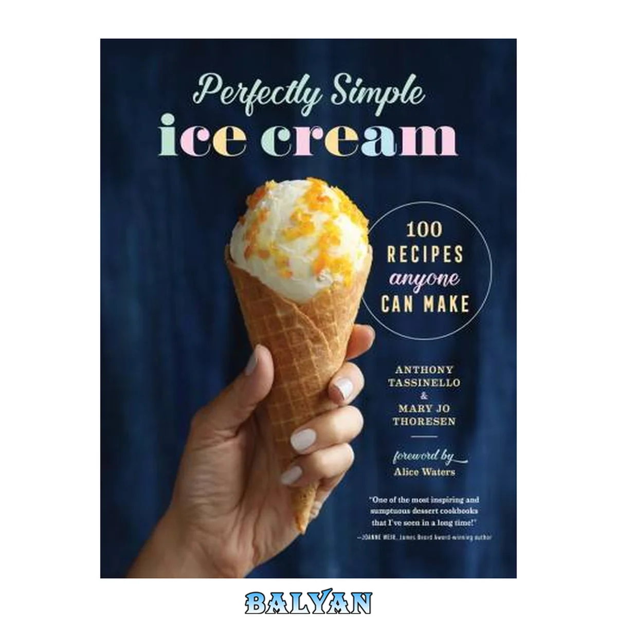 جلد کتاب Perfectly Simple Ice Cream