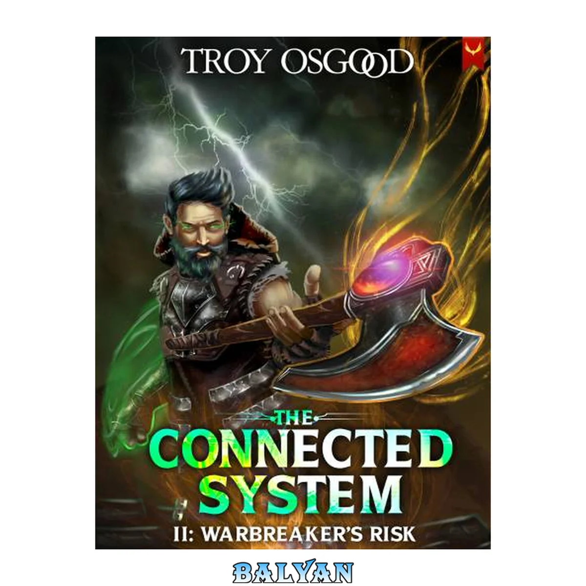 جلد کتاب Warbreaker's Risk: A LitRPG Apocalypse Adventure (The Connected System Book 2)