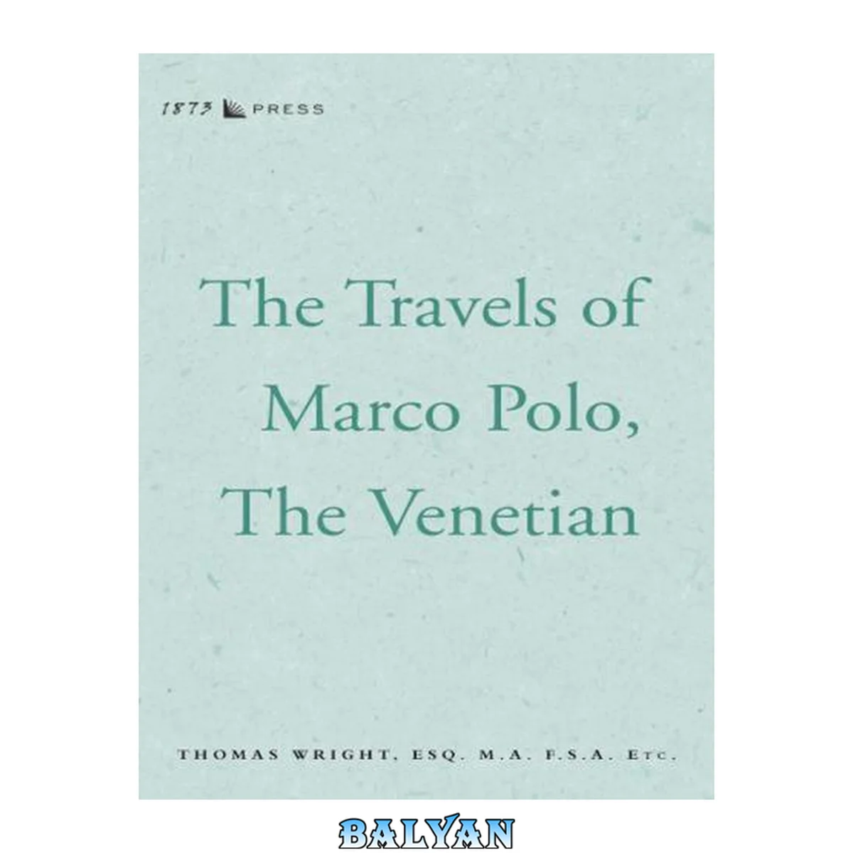 جلد کتاب The Travels of Marco Polo