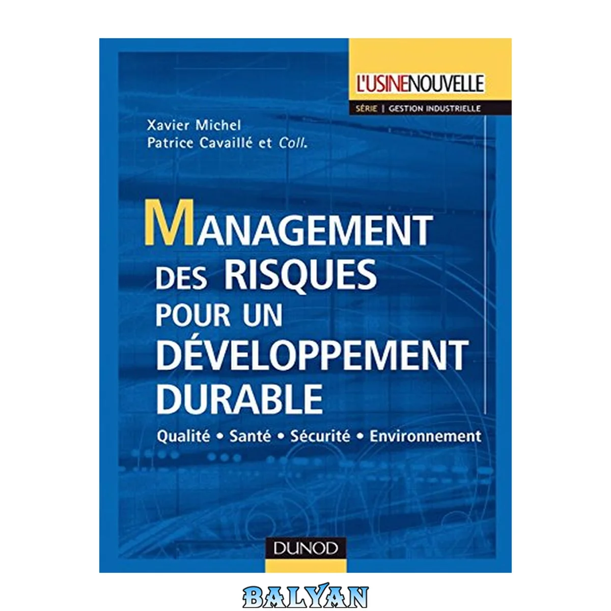 جلد کتاب Management des risques pour un développement durable qualité, santé, sécurité, environnement