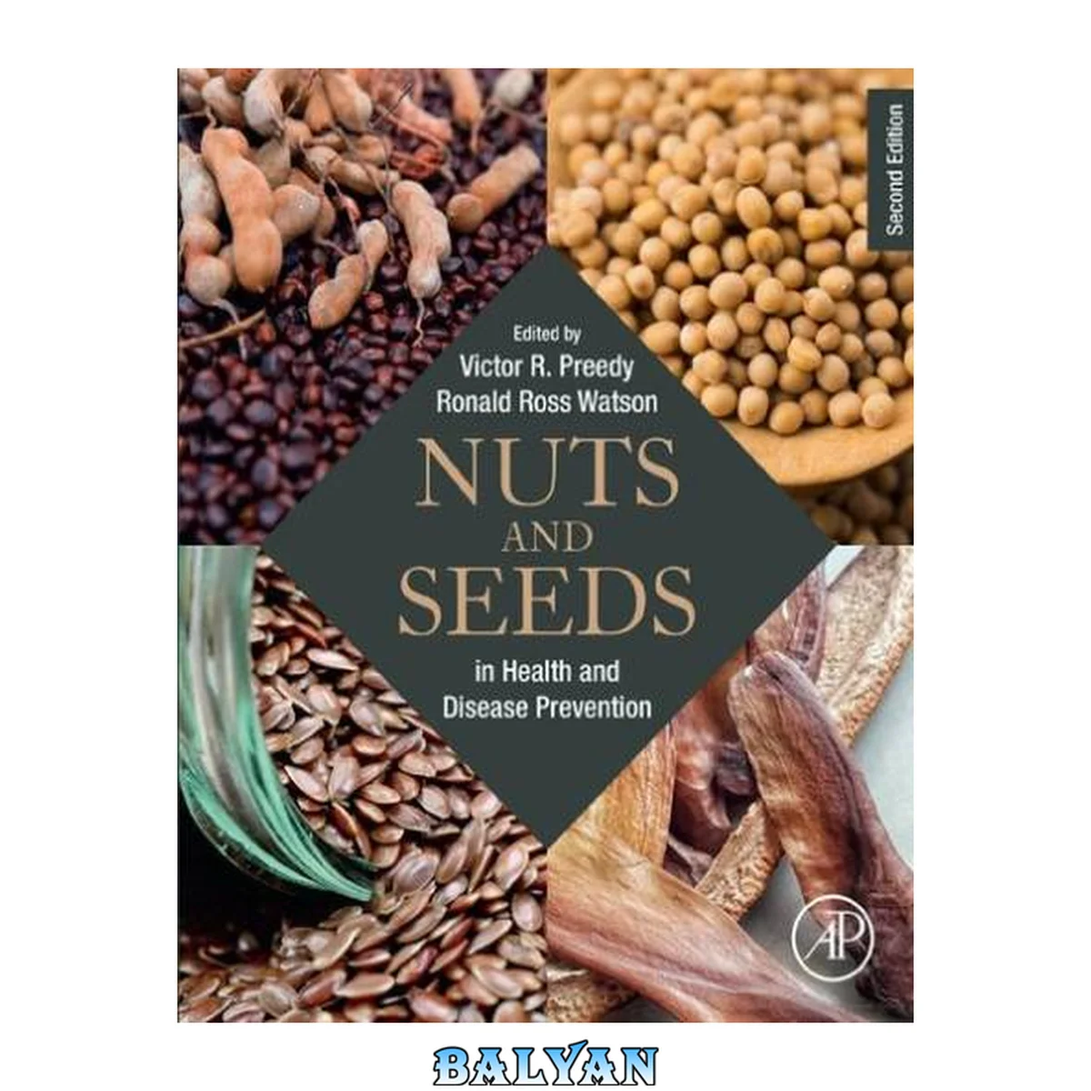 جلد کتاب Nuts and Seeds in Health and Disease Prevention