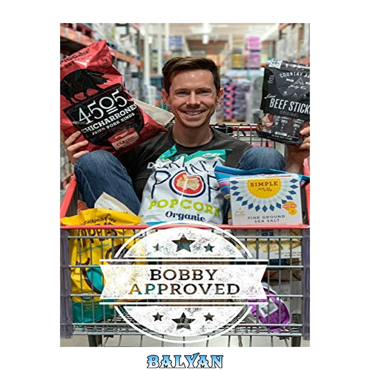 جلد کتاب Bobby Approved: Your Ultimate Shopping Guide At The Grocery Store