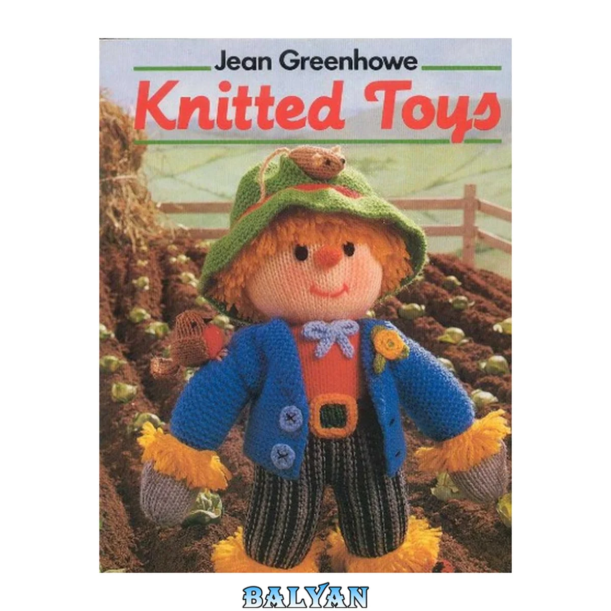 جلد کتاب Knitted Toys