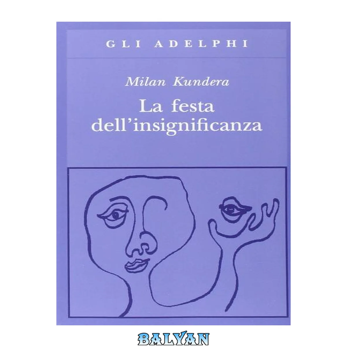 جلد کتاب La festa dell'insignificanza (Italian Edition)
