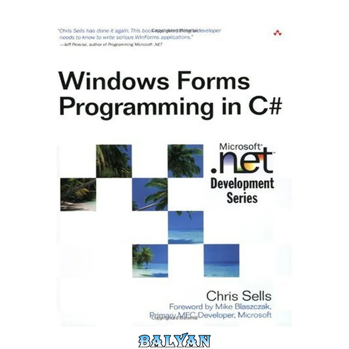 جلد کتاب Windows Forms Programming in C# (Microsoft .NET Development Series)