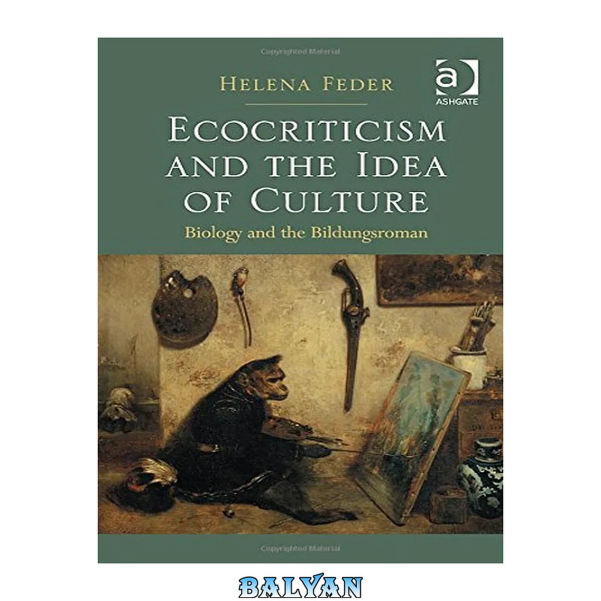 جلد کتاب Ecocriticism and the Idea of Culture : Biology and the Bildungsroman