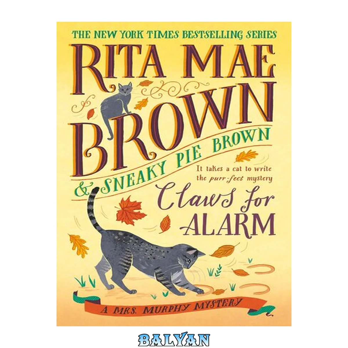 جلد کتاب Claws for alarm : a Mrs. Mur­phy mys­tery