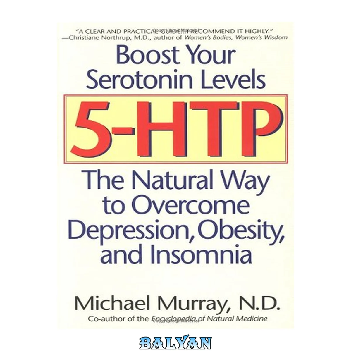 جلد کتاب 5-HTP : The Natural Way to Overcome Depression, Obesity, and Insomnia