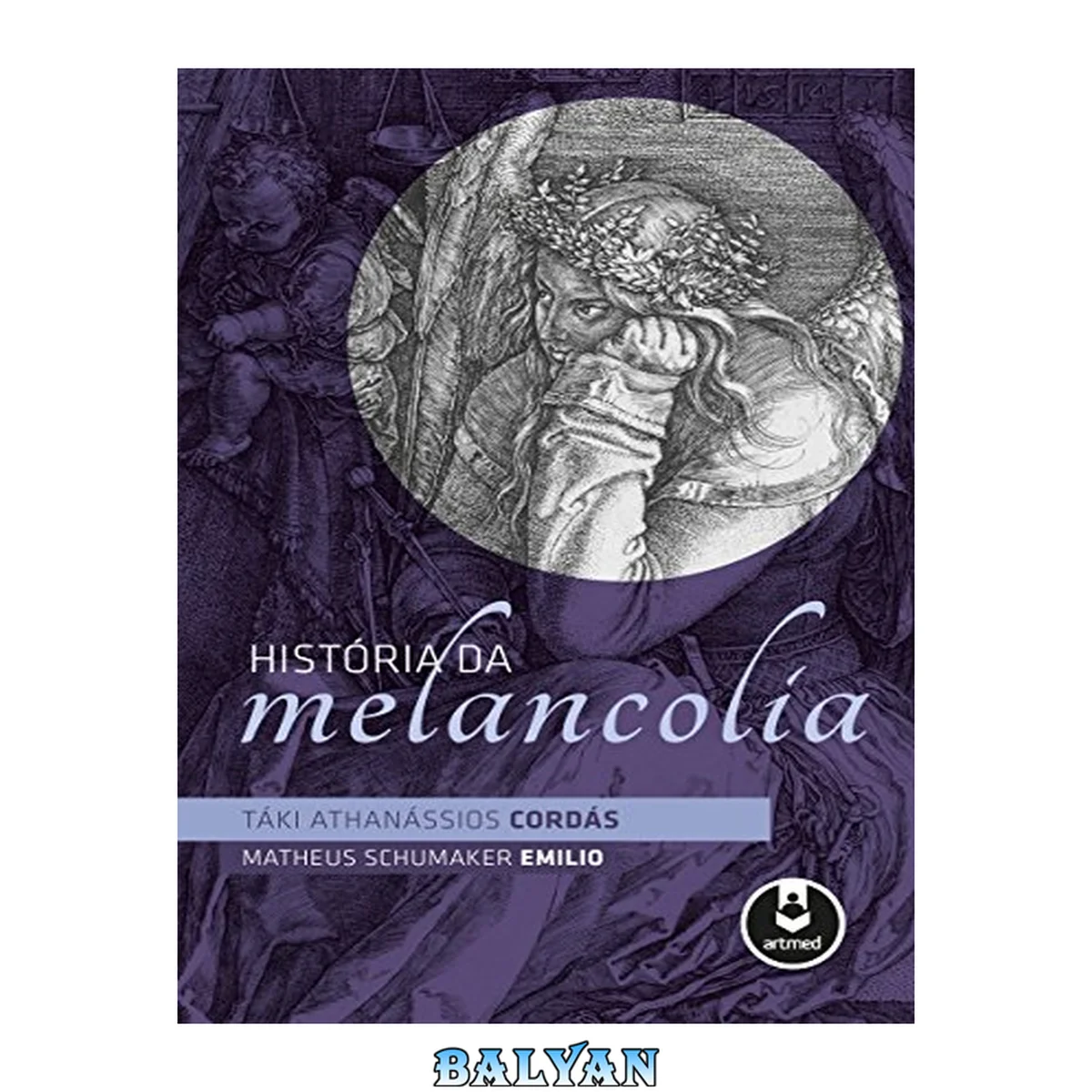 جلد کتاب História da Melancolia
