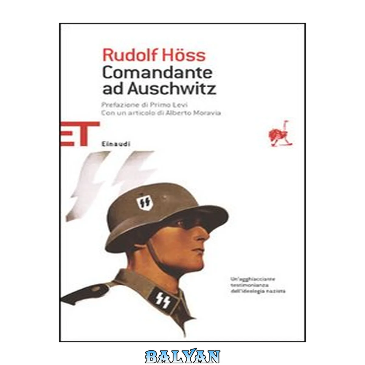 جلد کتاب Comandante ad Auschwitz