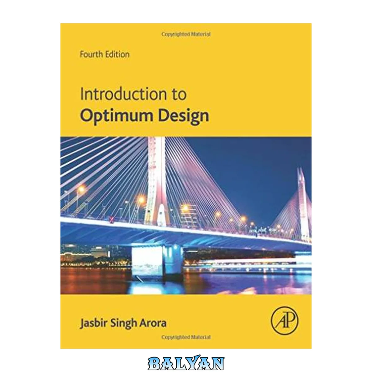 جلد کتاب Introduction to Optimum Design, Fourth Edition