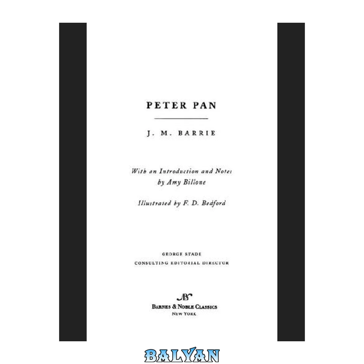 جلد کتاب Peter Pan (Barnes &amp; Noble Classics Series)