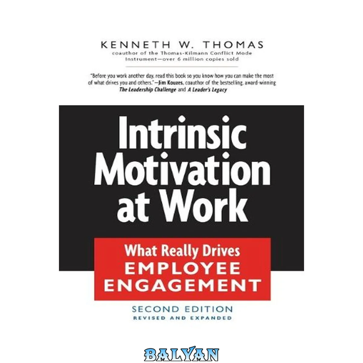 جلد کتاب Intrinsic Motivation at Work : What Really Drives Employee Engagement