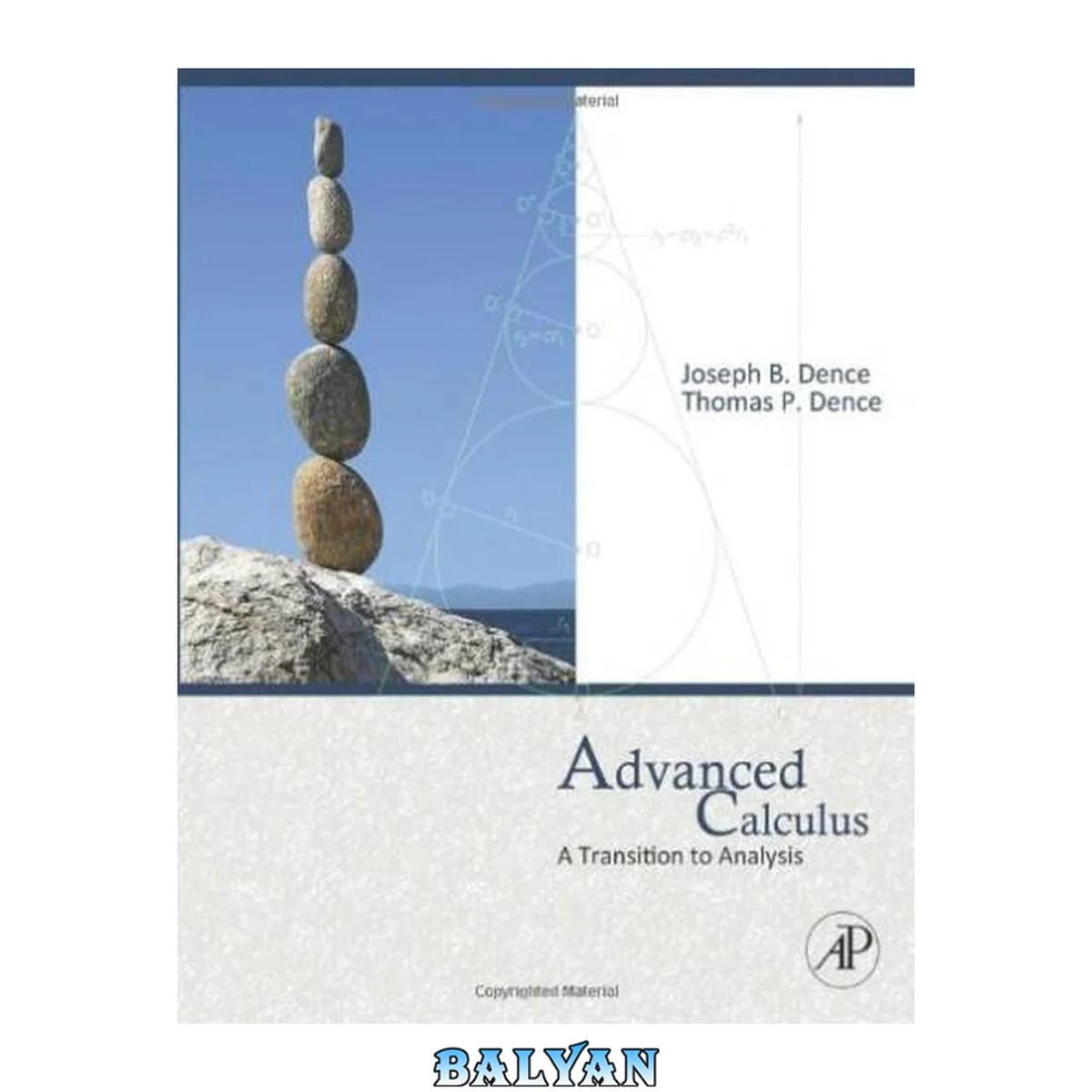 جلد کتاب Advanced calculus : a transition to analysis
