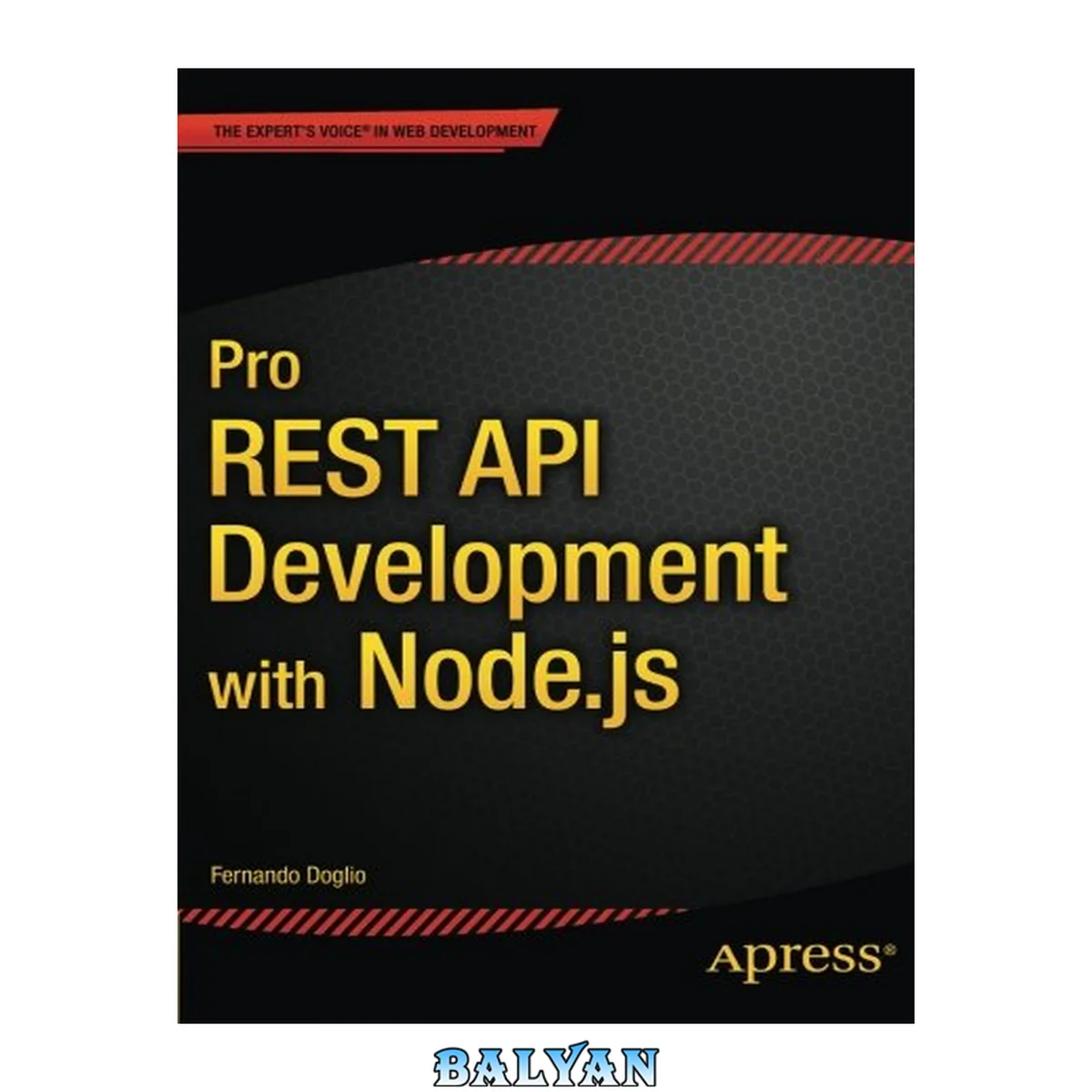 جلد کتاب Pro REST API Development with Node.js