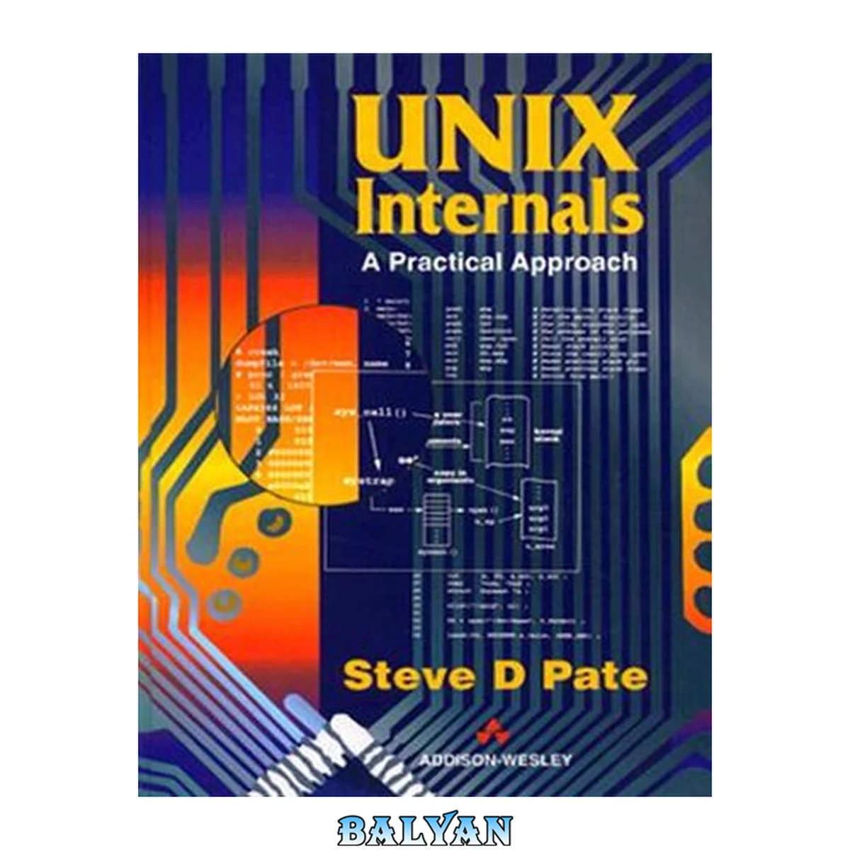 جلد کتاب UNIX internals : a practical approach