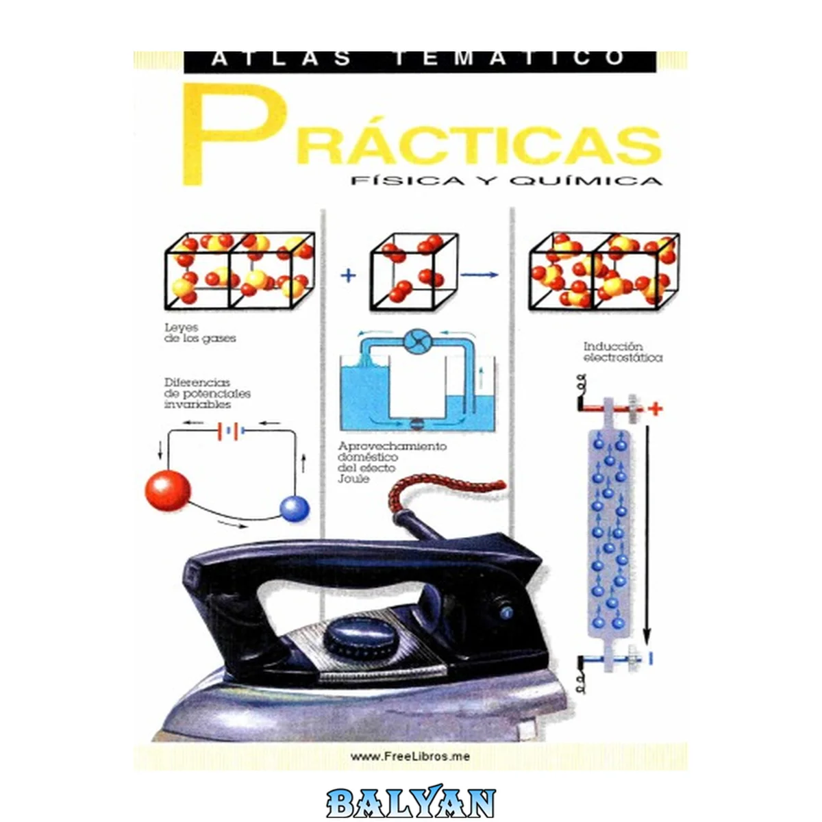 جلد کتاب Atlas Temático de Prácticas de Física y Química