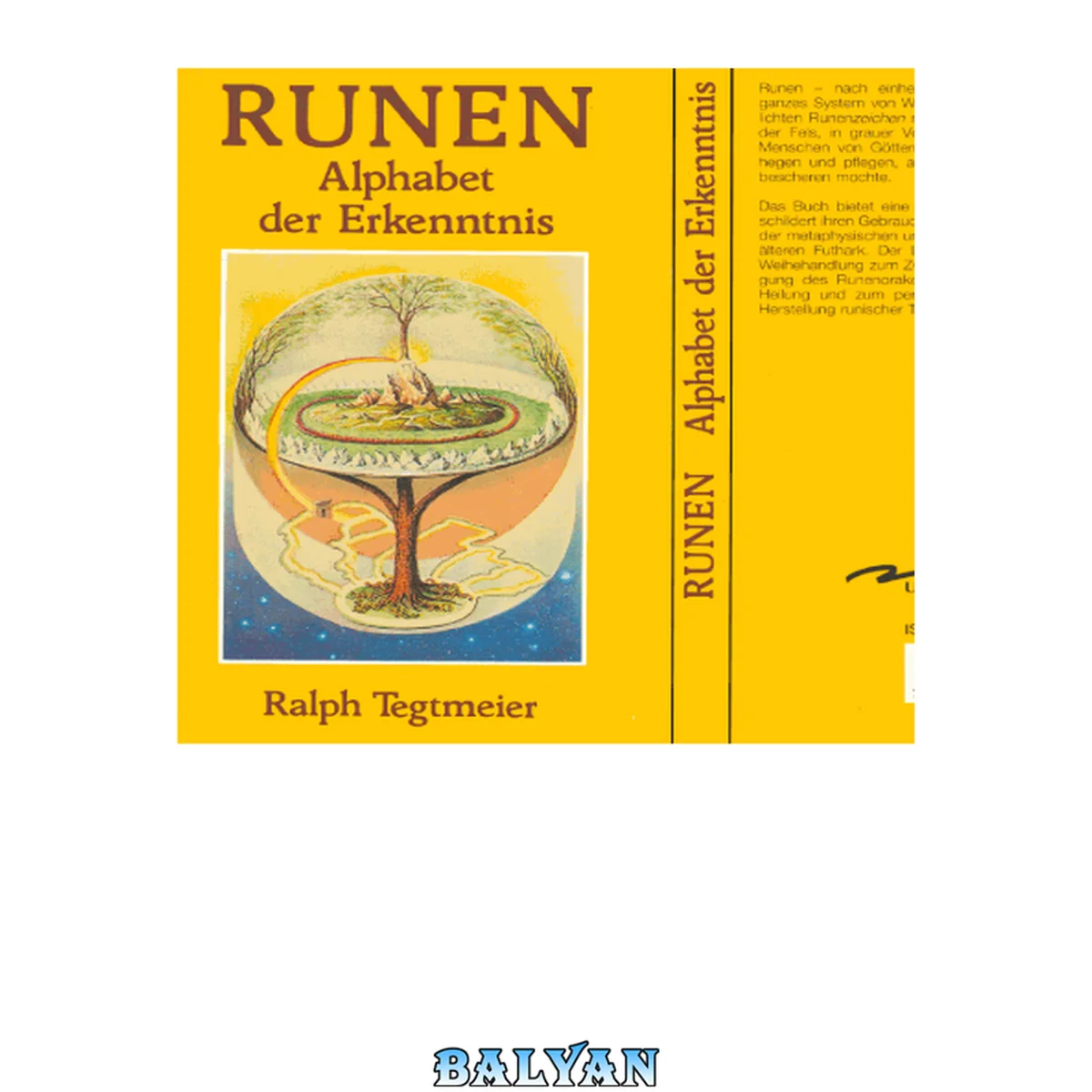 جلد کتاب Runen. Alphabet Der Erkenntnis