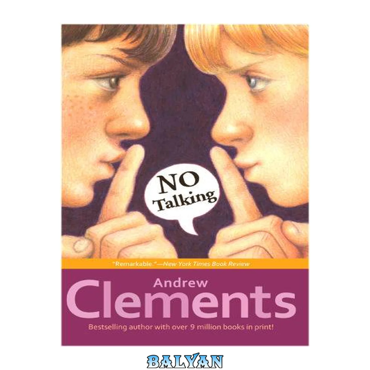 جلد کتاب No Talking