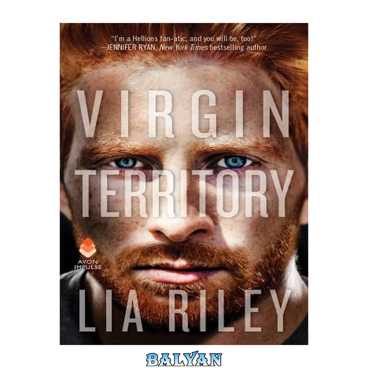 جلد کتاب Virgin territory : a Hellions Angels novel
