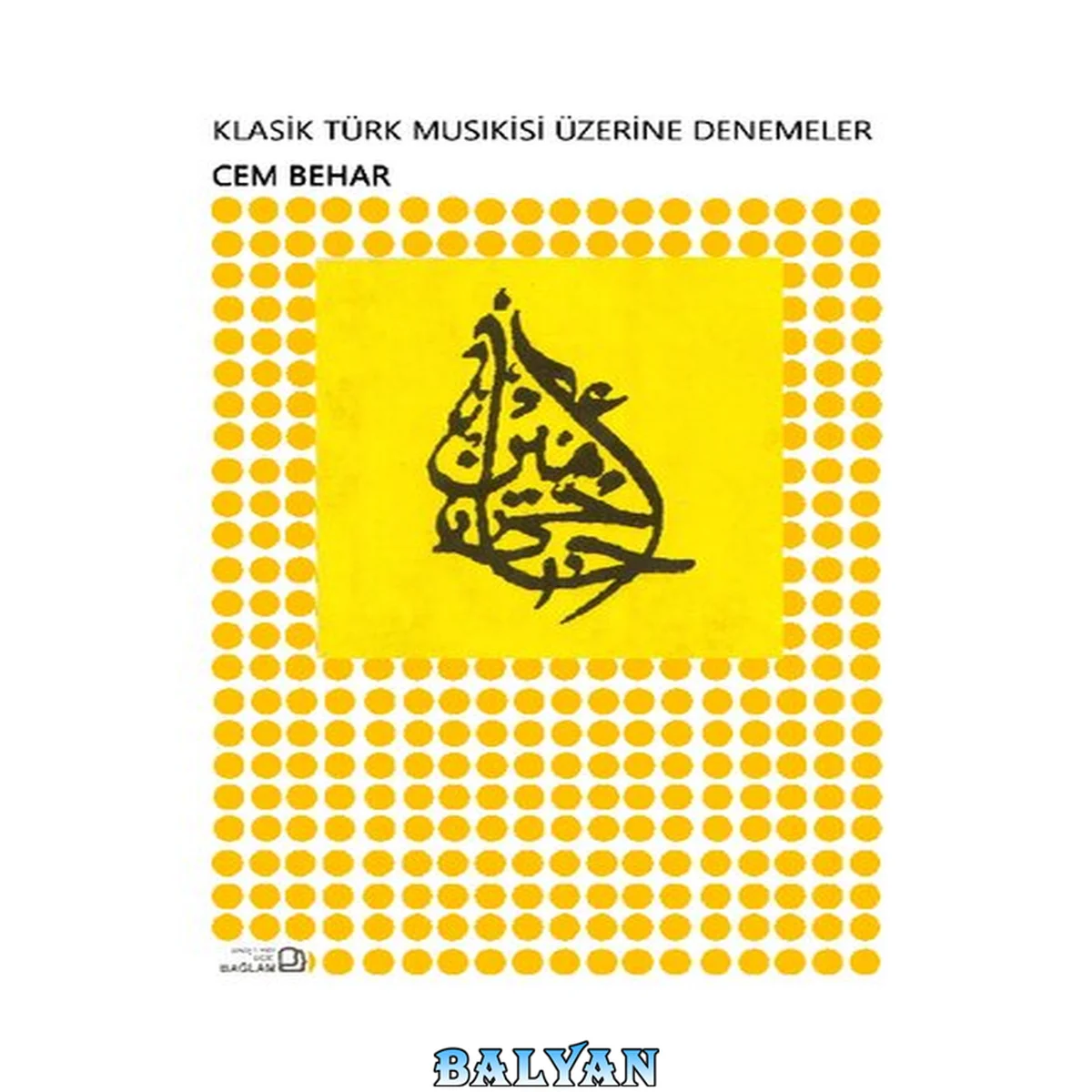 جلد کتاب Klasik Türk Musikisi Üzerine Denemeler