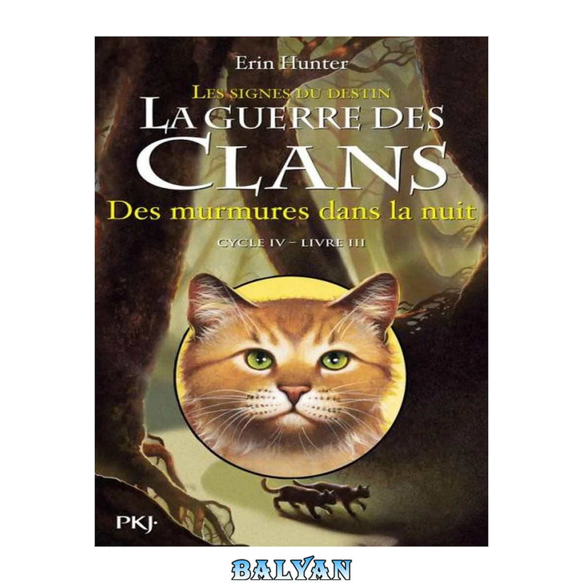 جلد کتاب La guerre des Clans - cycle IV Les signes du destin - tome 3 Des murmures dans la nuit (3) (French Edition)