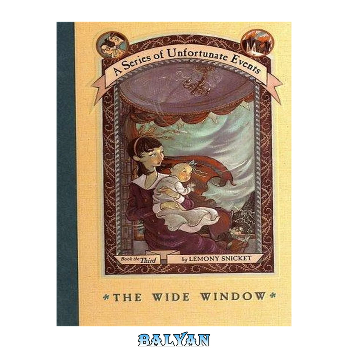جلد کتاب The Wide Window