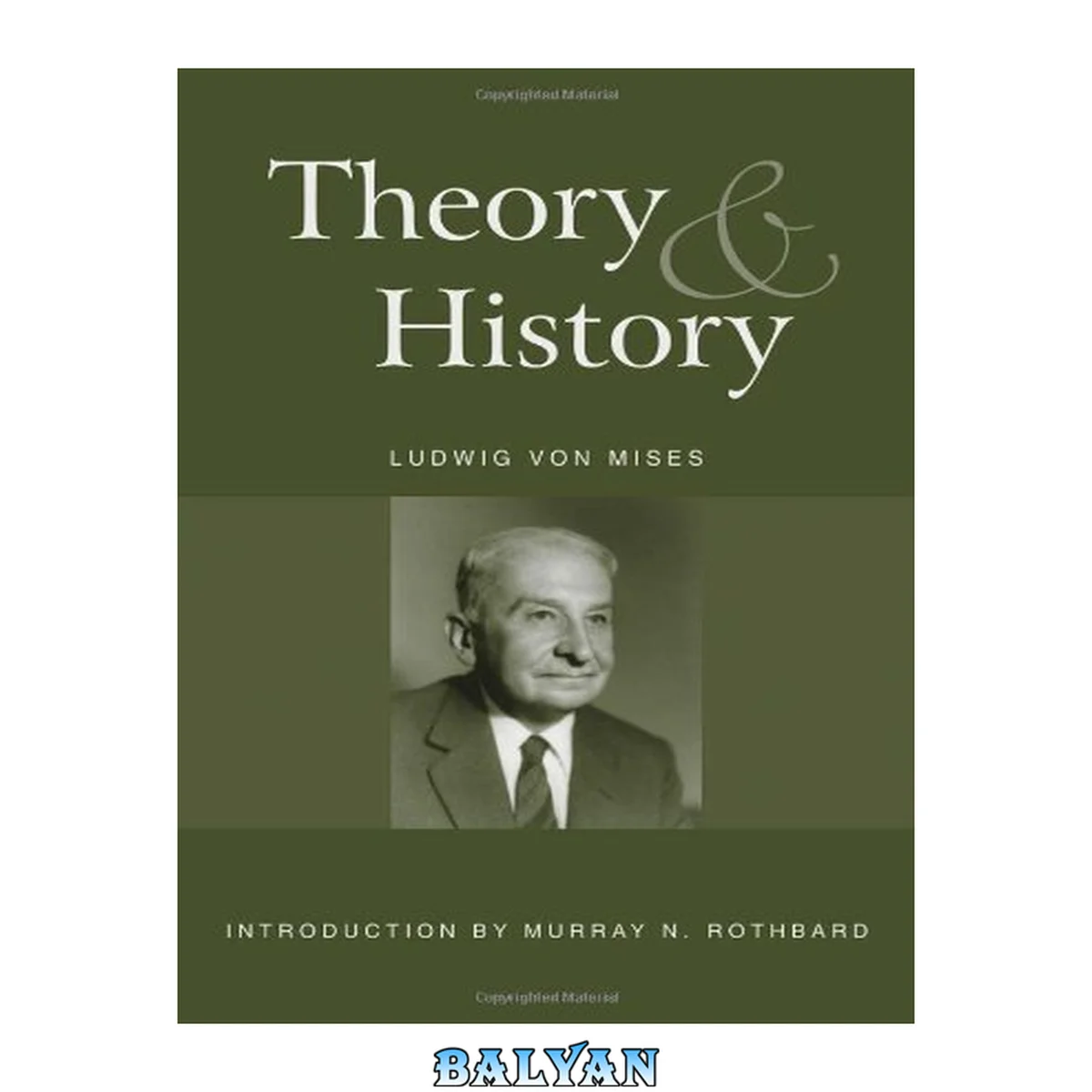 جلد کتاب Theory and history;: An interpretation of social and economic evolution