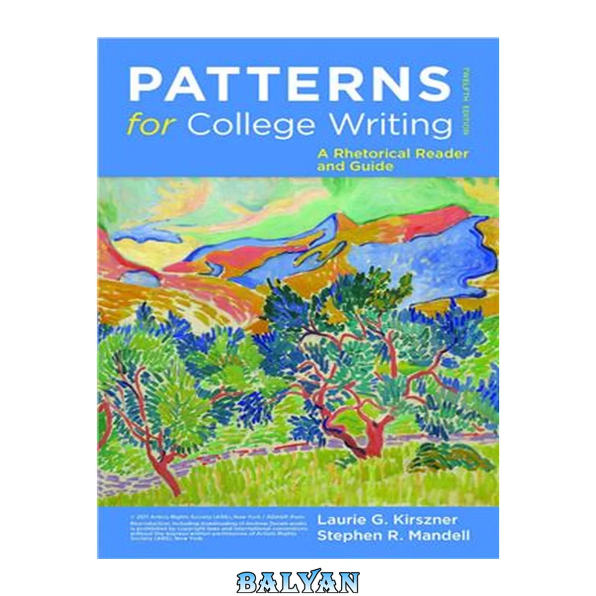 جلد کتاب Patterns for college writing : a rhetorical reader and guide