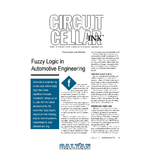 Fuzzy Logic in Automotive Engineering