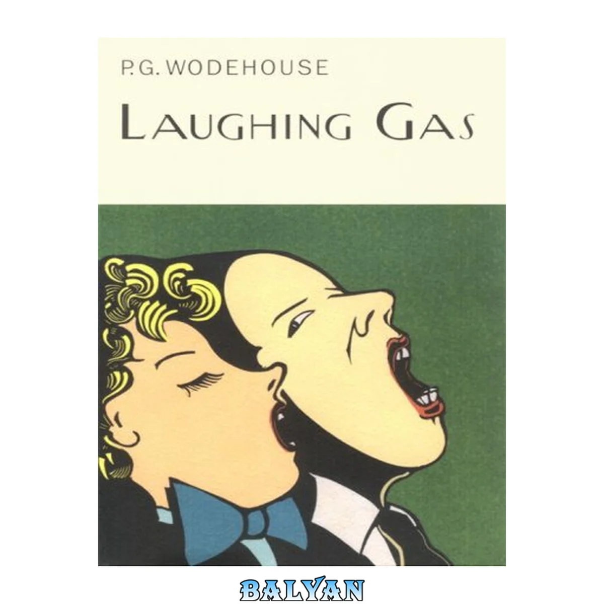 جلد کتاب Laughing Gas