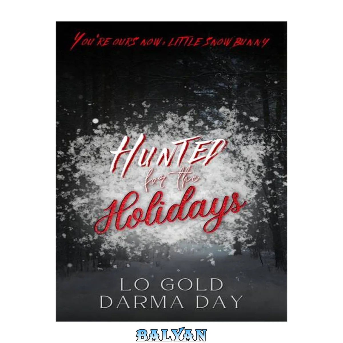 جلد کتاب Hunted for the Holidays : A MMF Captive Christmas Romance Novella