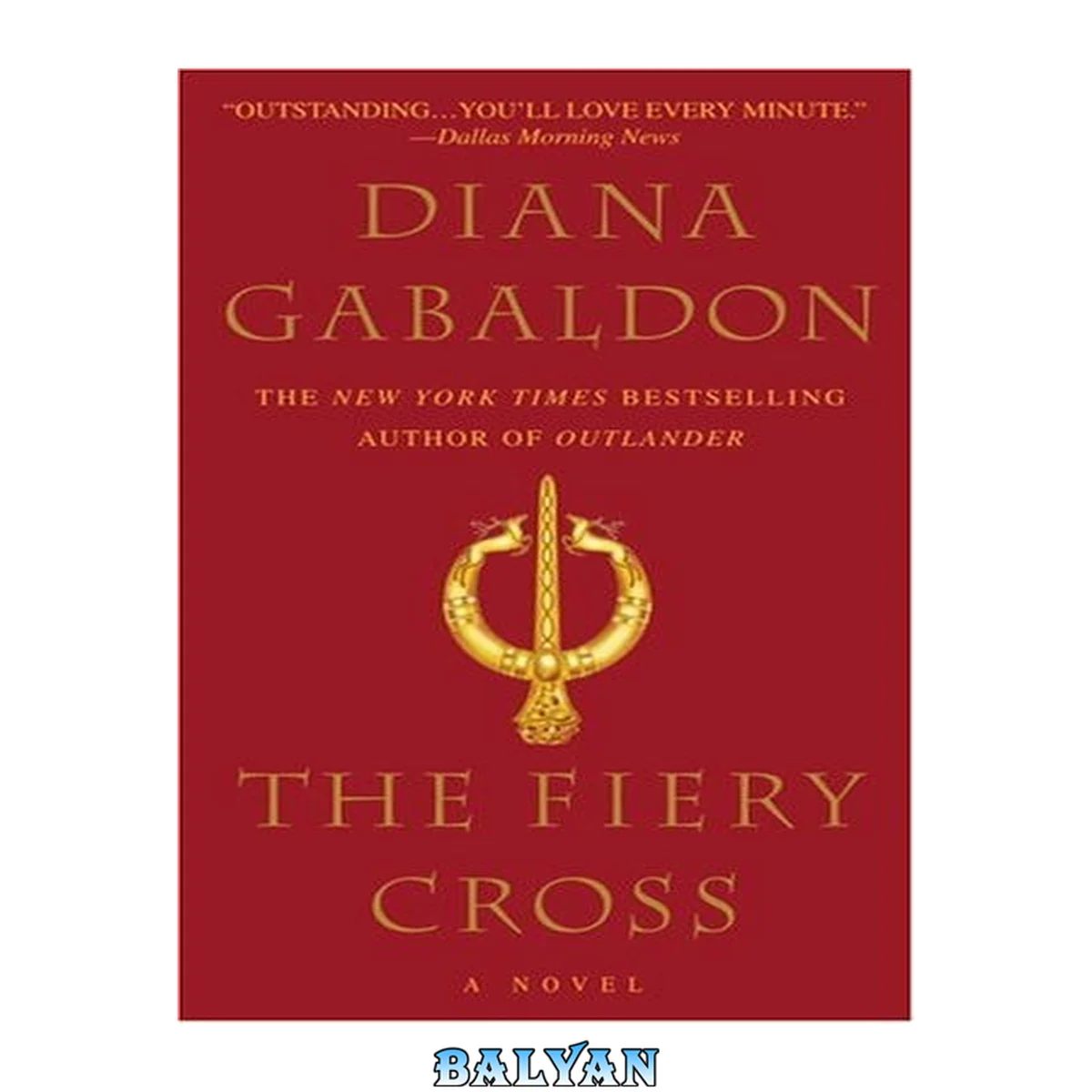 جلد کتاب The Fiery Cross - Book 5 - Outlander Series