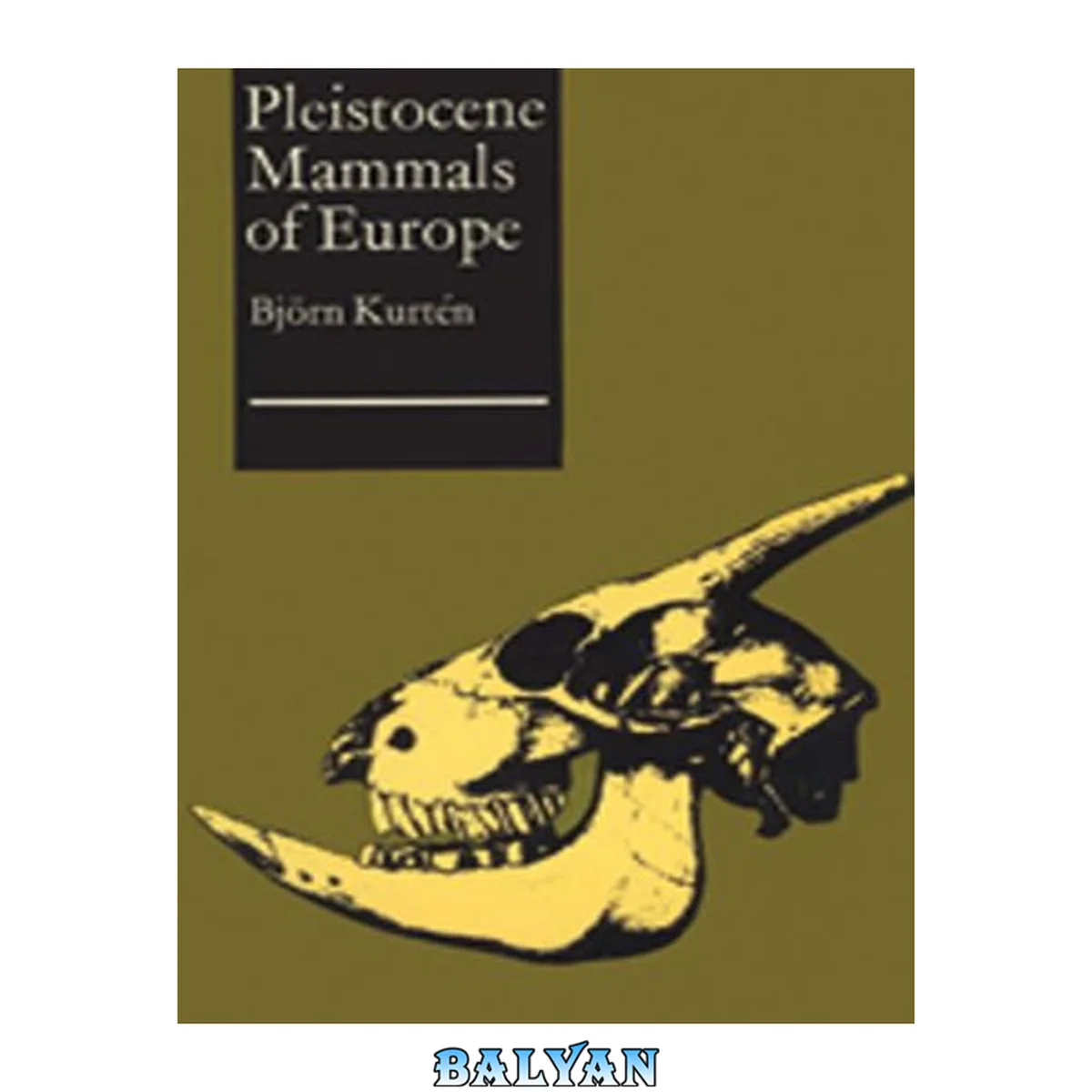 جلد کتاب Pleistocene Mammals of Europe