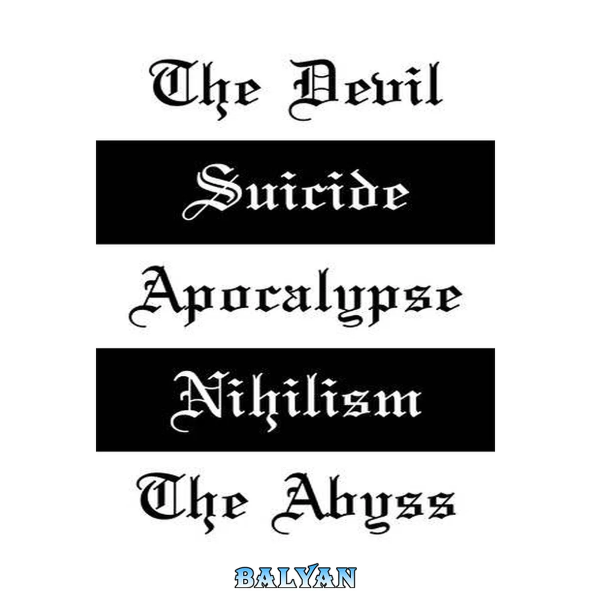 جلد کتاب The Devil: Suicide, Apocalypse &amp; The Abyss