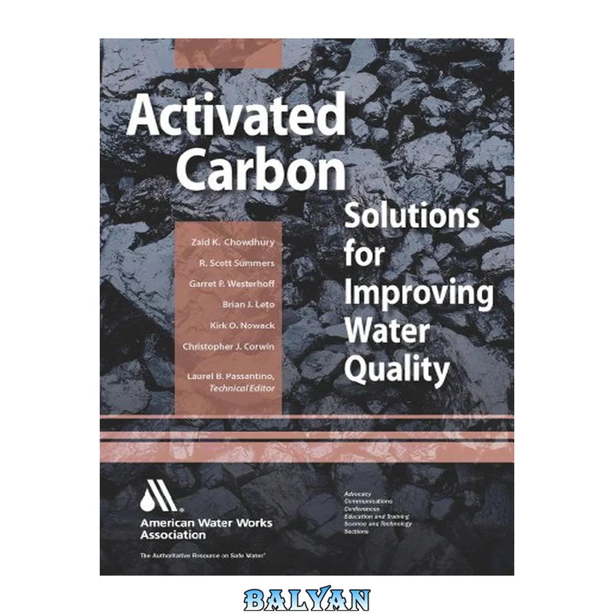 جلد کتاب Activated carbon : solutions for improving water quality