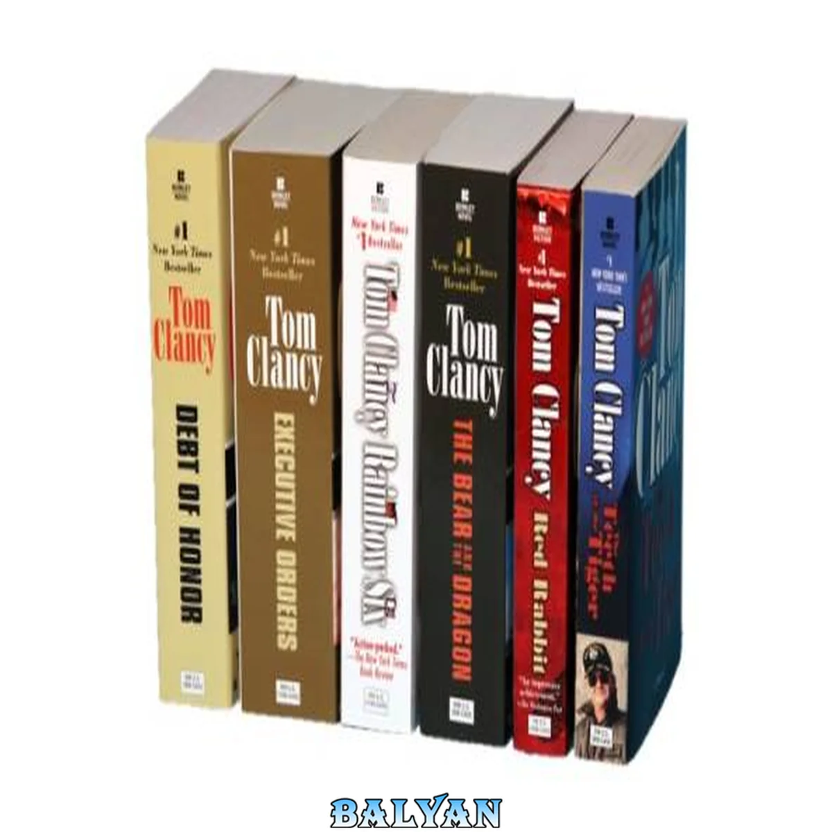جلد کتاب Tom Clancy's Jack Ryan Books 07-12