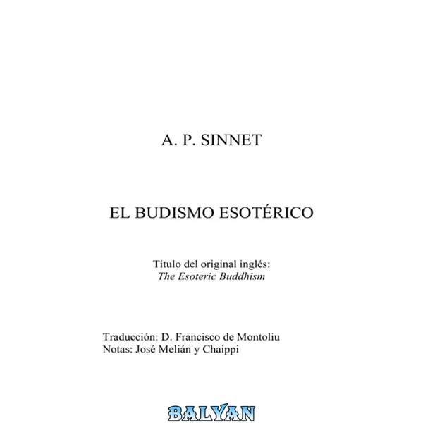 El Budismo Esoterico
