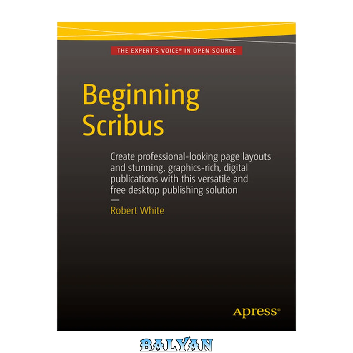 جلد کتاب Beginning Scribus