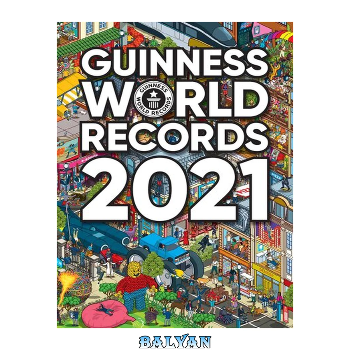 جلد کتاب Guinness World Records 2021 (World Records Guinness)
