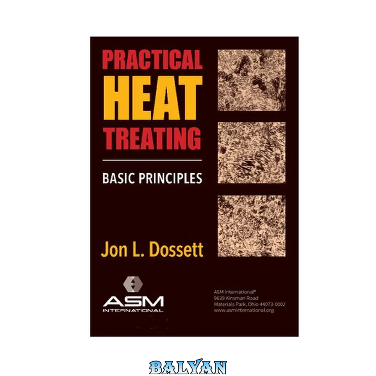 جلد کتاب Practical heat treating : basic principles