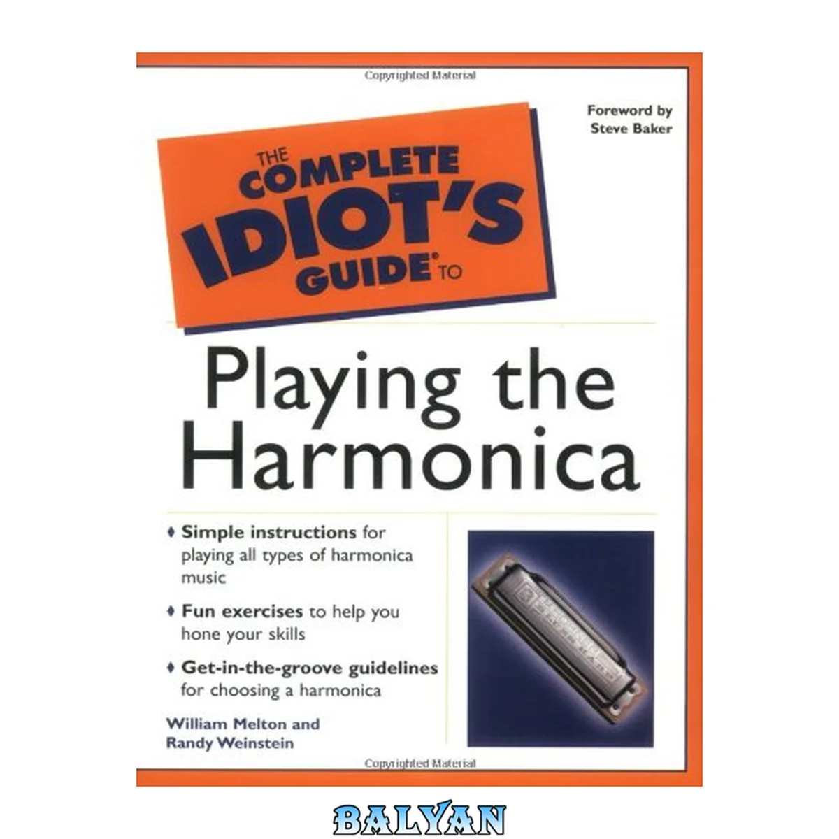 جلد کتاب The Complete Idiot's Guide (R) to Playing the Harmonica