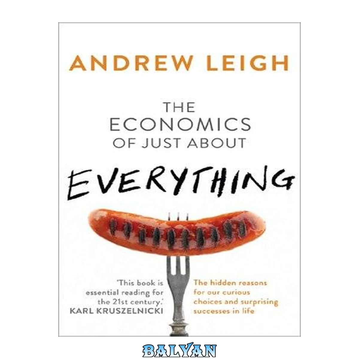 جلد کتاب The economics of just about everything : the hidden reasons for our curious choices and surprising successes