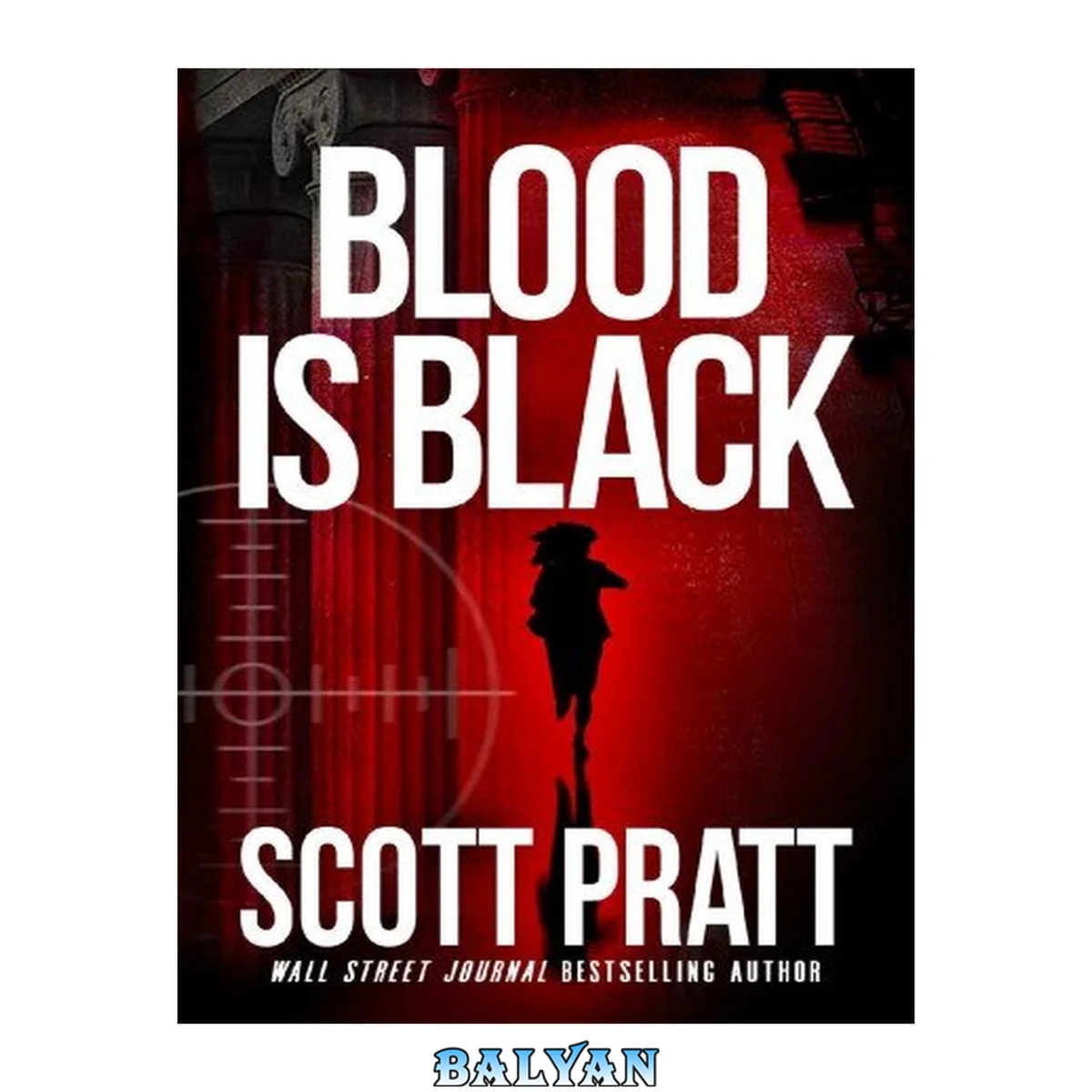جلد کتاب Blood is Black